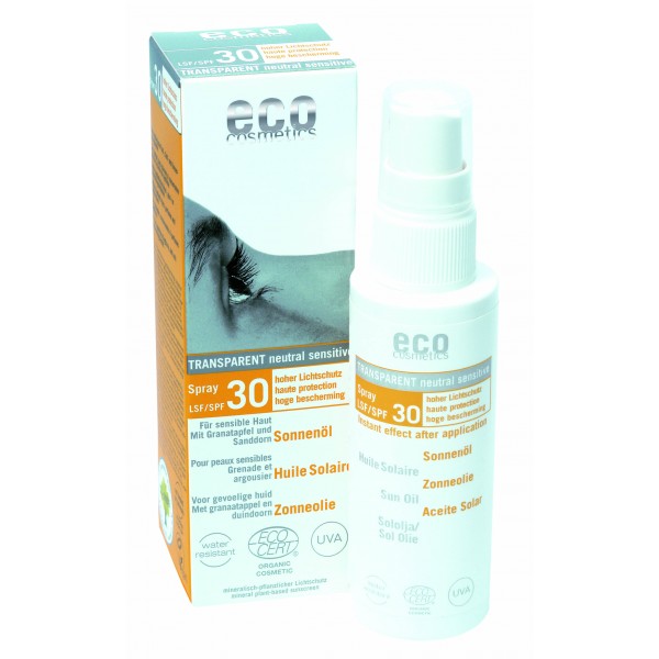 ECO Aceite Solar Corporal Transparente SPF 30 Spray 50ml