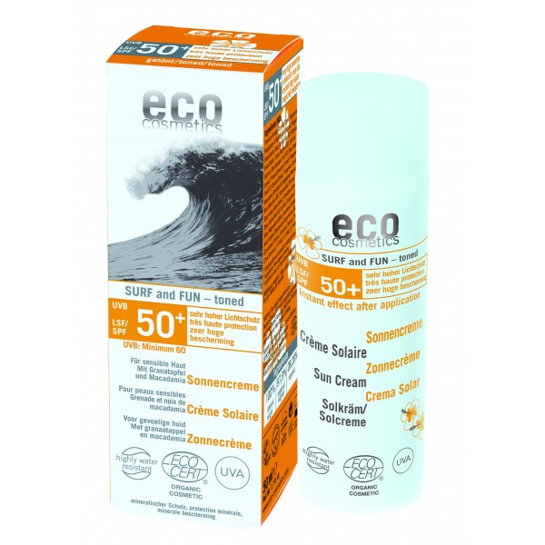 ECO Crema Solar con Color FPS 50 Surf and Fun 50ml